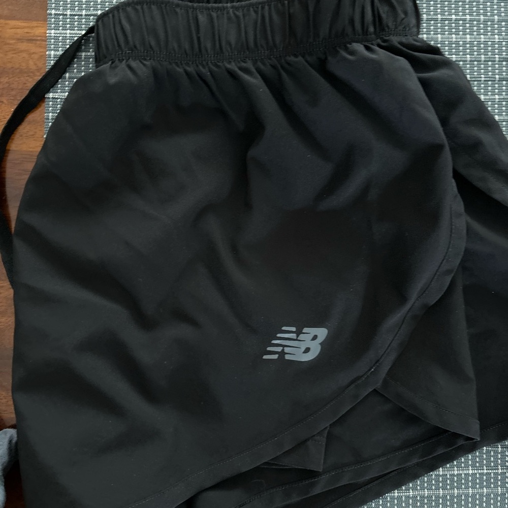 New Balance Women's Black Athletic Shorts